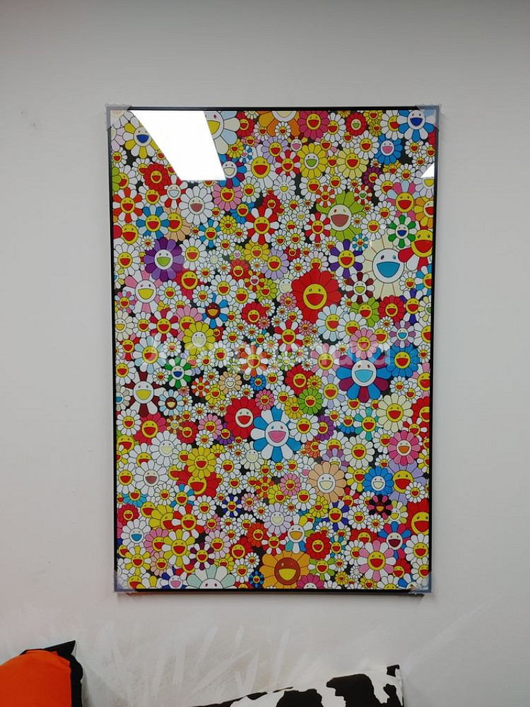 카이카이키키 무라카미다카시 대형 팝아트 그림 액자--8
