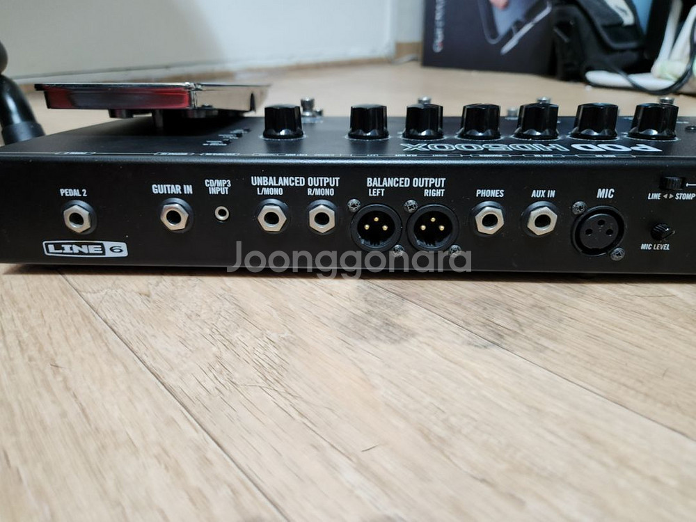 라인6 POD HD500X 멀티 이펙터 앰프시뮬 내장--4