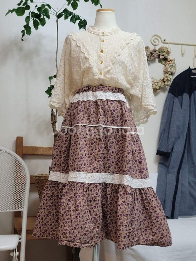 [카라멜] ARALIA 스커트