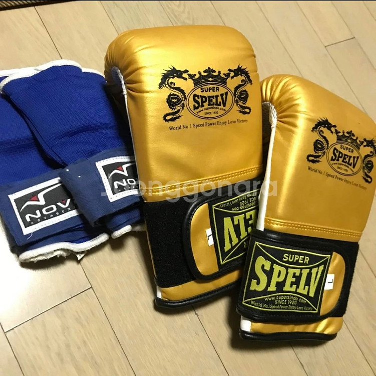 복싱 손목붕대+글러브--0