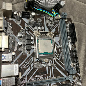 CPU(i5-9400F) + 기가바이트H310M 판매