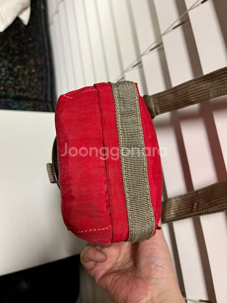 레드 크로스백 & 힙색(상태A급)--2