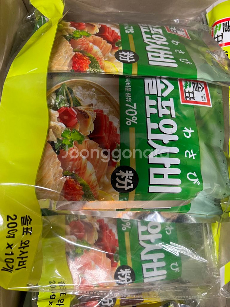 솔표 와사비분 200g 팝니다.--0