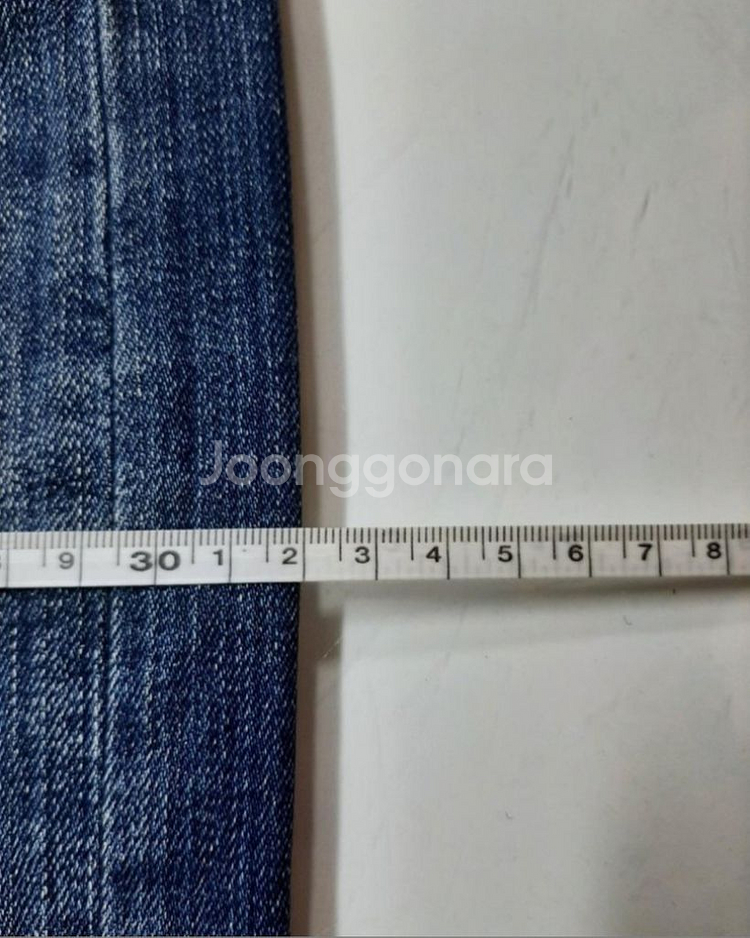 35)리바이스 504 135주년기념 워싱 스판 일자청바--7