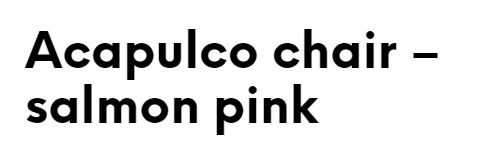 ok design 아카풀코 체어(정품)--5