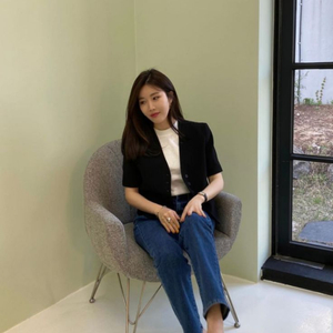 ZARA 자라 라펠리스 크롭 블레이저