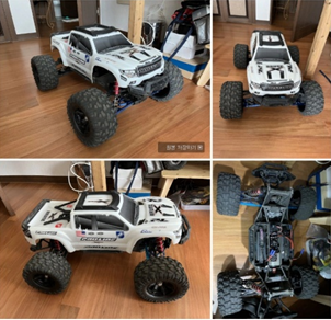 웨건, 카트 끄는 rc카 엑스맥스8셀 판매합니다--0