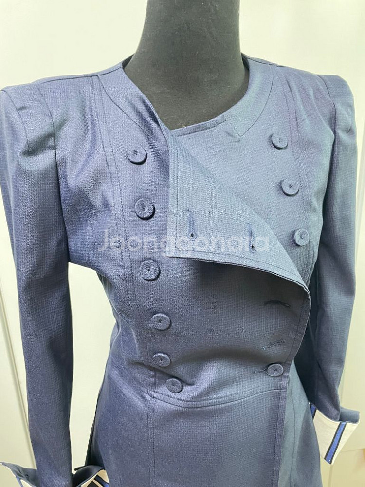 슬림핏 정장 투피스(하객룩,오피스룩)S사이즈,55사이즈--3