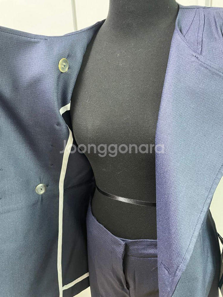 슬림핏 정장 투피스(하객룩,오피스룩)S사이즈,55사이즈--4