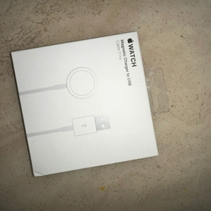 애플 정품 애플워치 충전기(새제품)