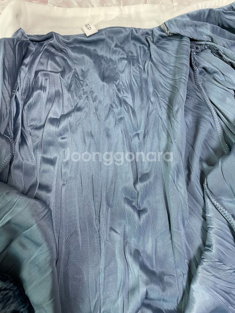 벨벳 주름 블라우스 55-66--5