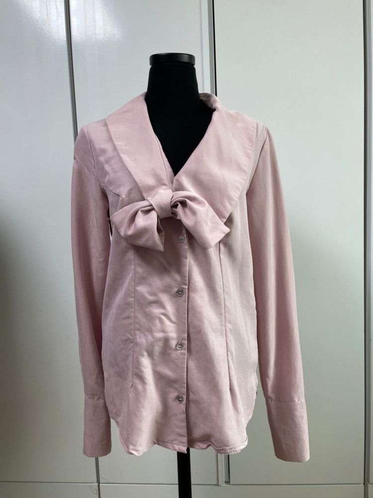 여성 타이,리본 셔츠 프리사이즈--1