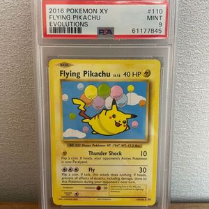 북미 포켓몬카드 PSA 9 -Flying Pikachu