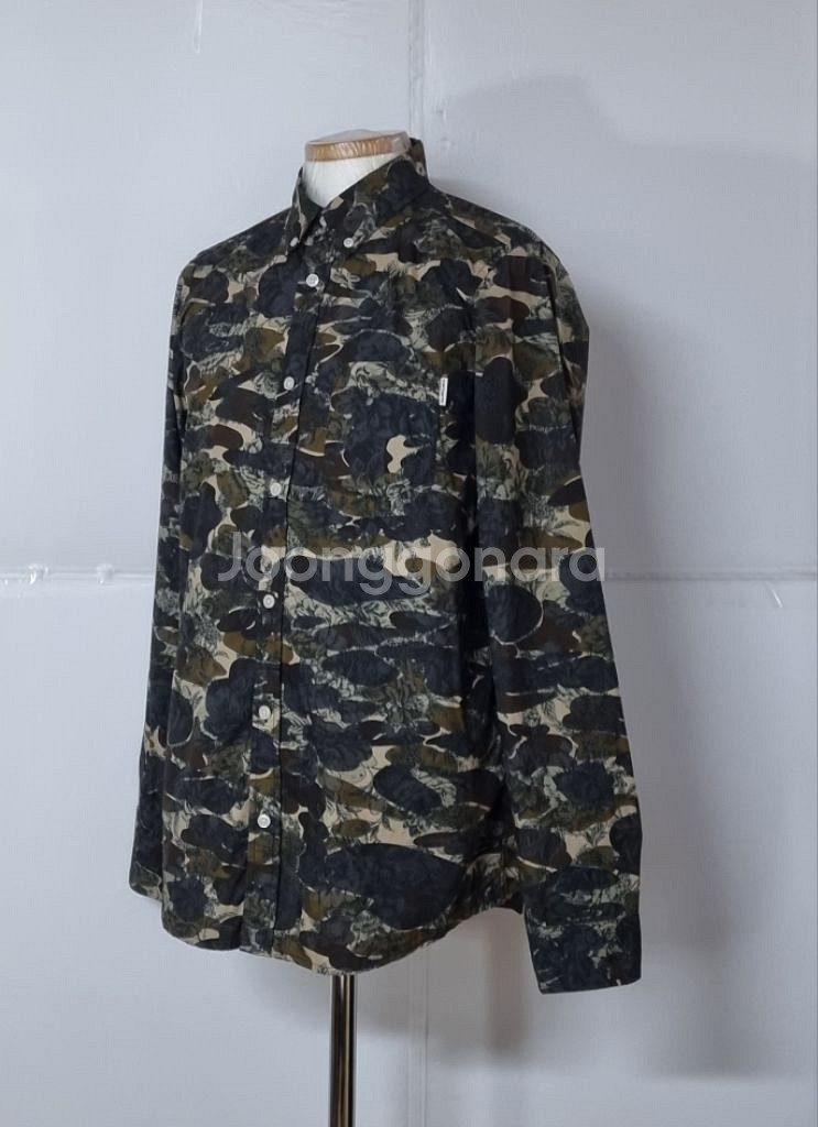 95)칼하트L/SCAMO ROSE SHIRT밀리터리셔--1
