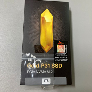 미개봉 p31 nvme ssd 1tb