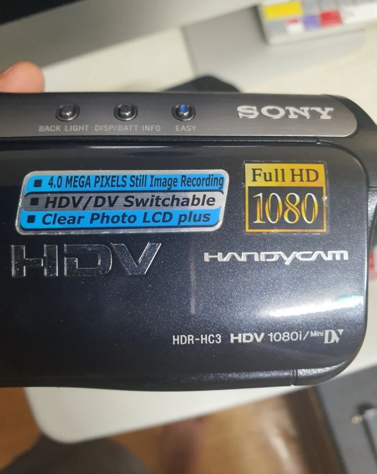 Sony HDR-HC3 6mm 테이프 캠코더--9