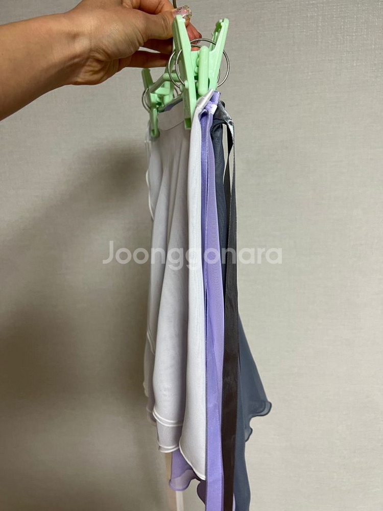 발롱 발레스커트 랩스커트 폴웨어 커버업 스커트--3