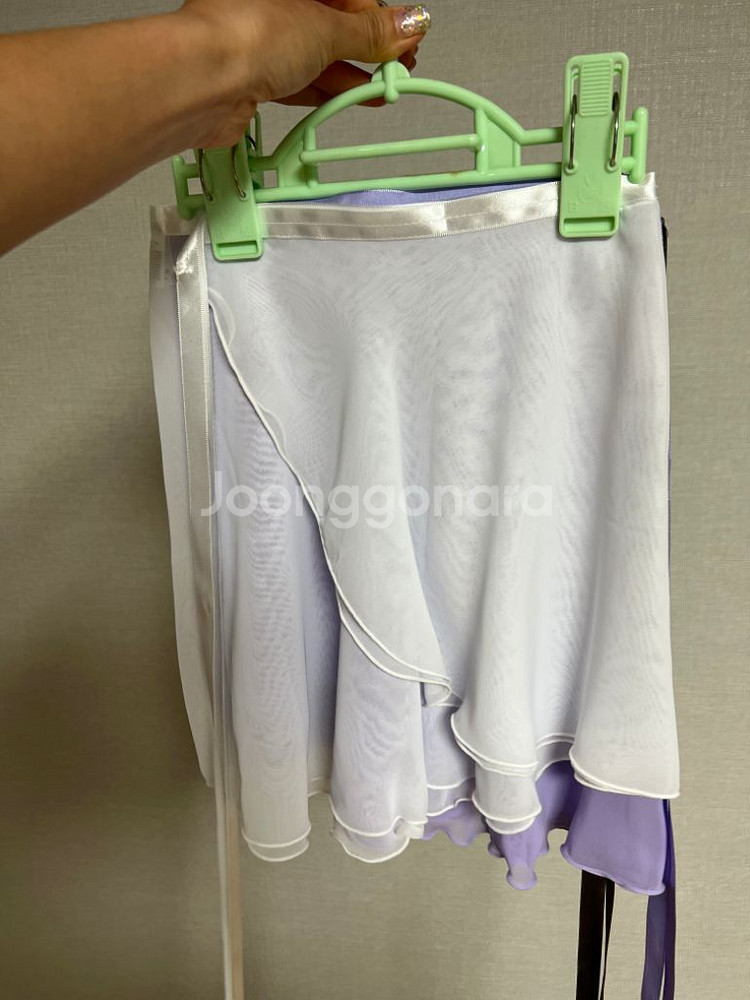 발롱 발레스커트 랩스커트 폴웨어 커버업 스커트--2