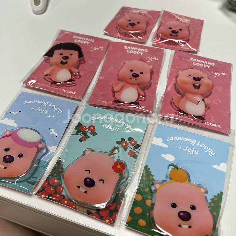잔망루피 팝업 제품들 팔아요!--2