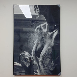 샤넬 풍 럭셔리 향수 여인 대형 그림 액자 인테리어소품