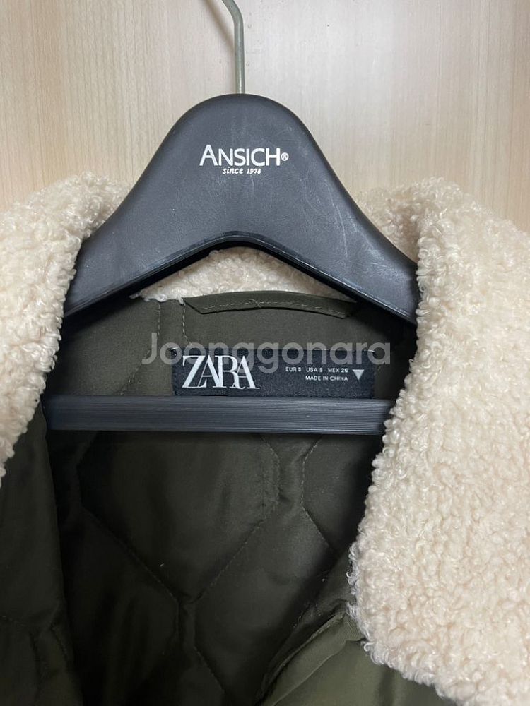 자라 퀼팅 점퍼 s사이즈--1