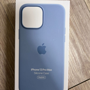 아이폰 13 프로 맥스 블루포그(정품) 실리콘 케이스