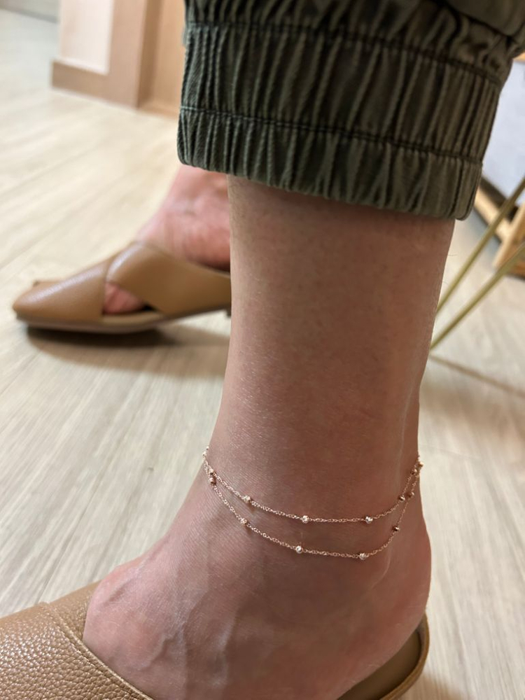 14K 발찌 새상품--2