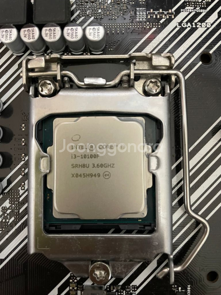 i3 10100f +h410 +8gb램--1
