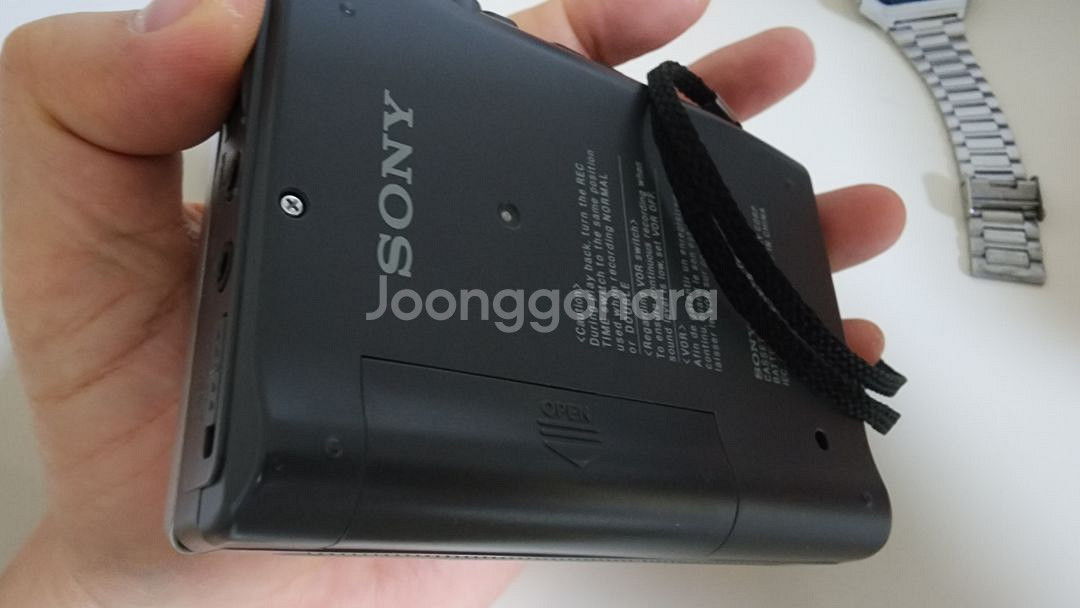 소니 미니카세트 어학용--1