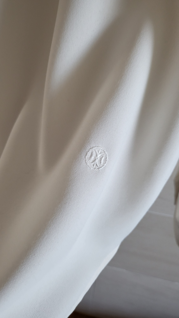 (정품) 듀엘 보타이 쉬폰 블라웃--3