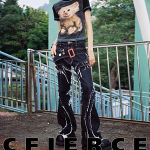 cifierce 로우라이즈 팬츠