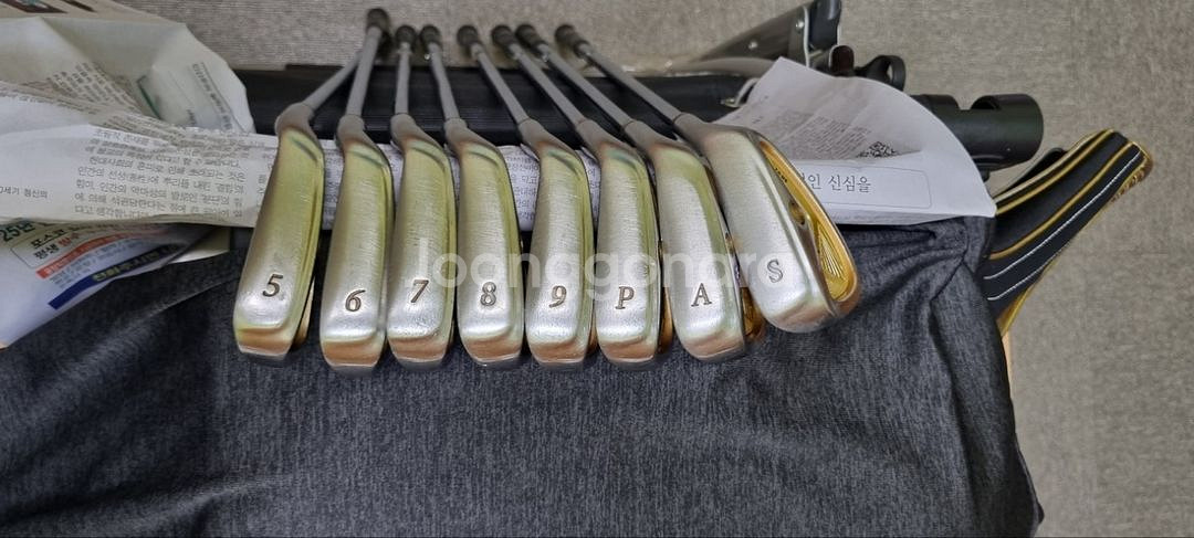 스타덤 골프채 풀세트+보스톤백(드라이버만 제외)--2