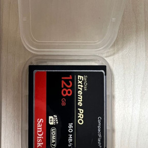 SanDisk CF 메모리 128G 판매 합니다.