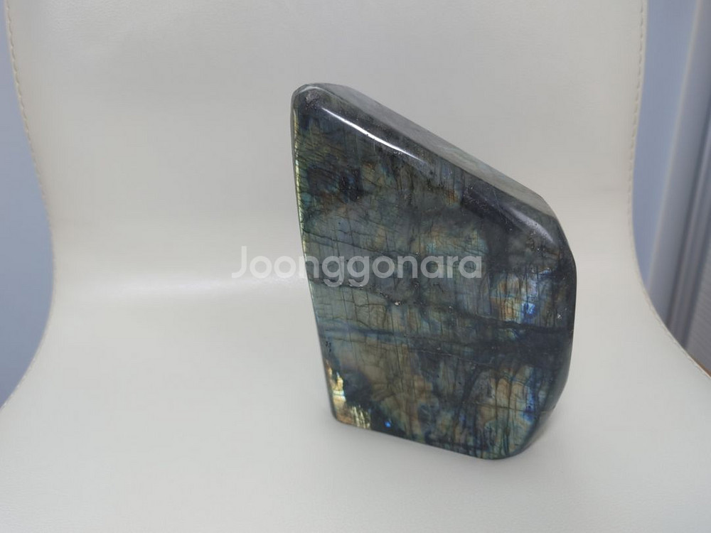 수석 원석 인테리어소품 래브라도라이트--4