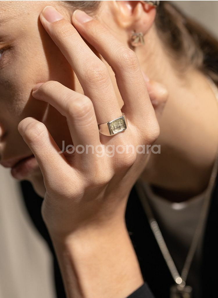 이오유 스튜디오 반지 texture Ring 10새상품--1