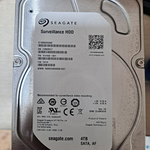 씨게이트 4tb surveillance hdd