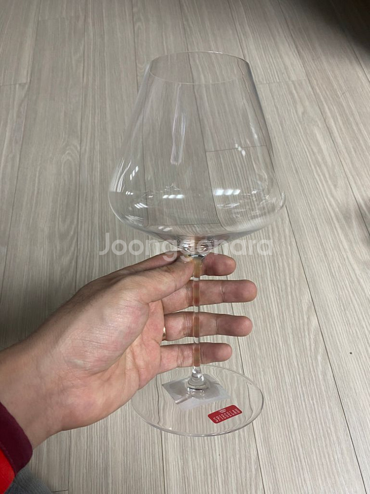 슈피겔라우 데피니션 버건디 와인잔 새상품--1