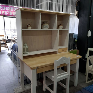 어린이 학생 원목 책상