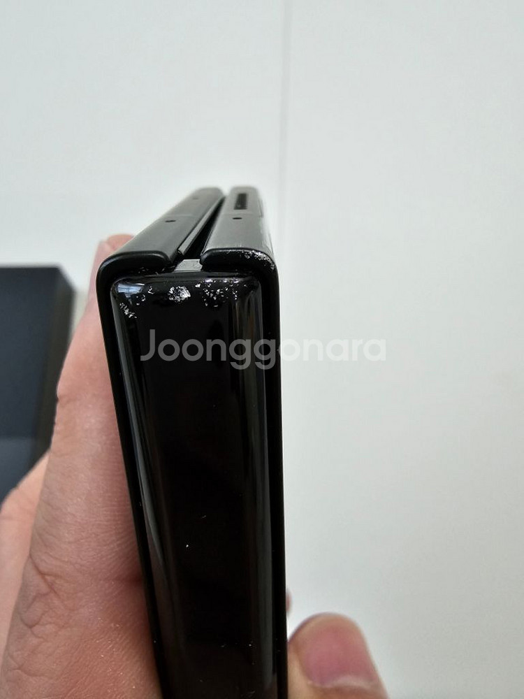갤럭시z폴드3 512g 검정색--5
