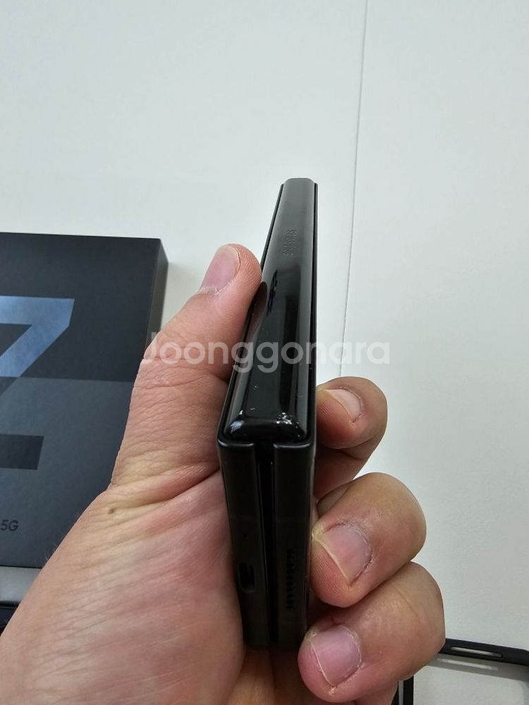 갤럭시z폴드3 512g 검정색--6