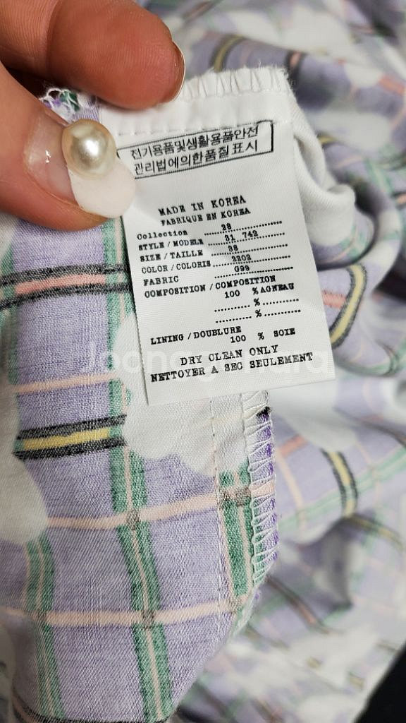 NENDLS멘들스 면혼방 셔링롱원피스free/쎄컨웨어--8