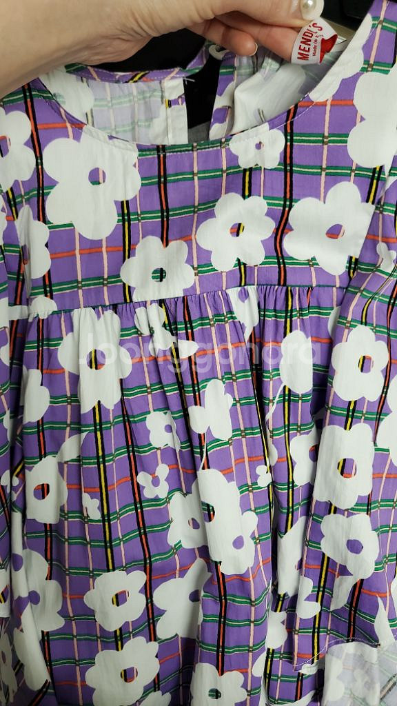 NENDLS멘들스 면혼방 셔링롱원피스free/쎄컨웨어--9