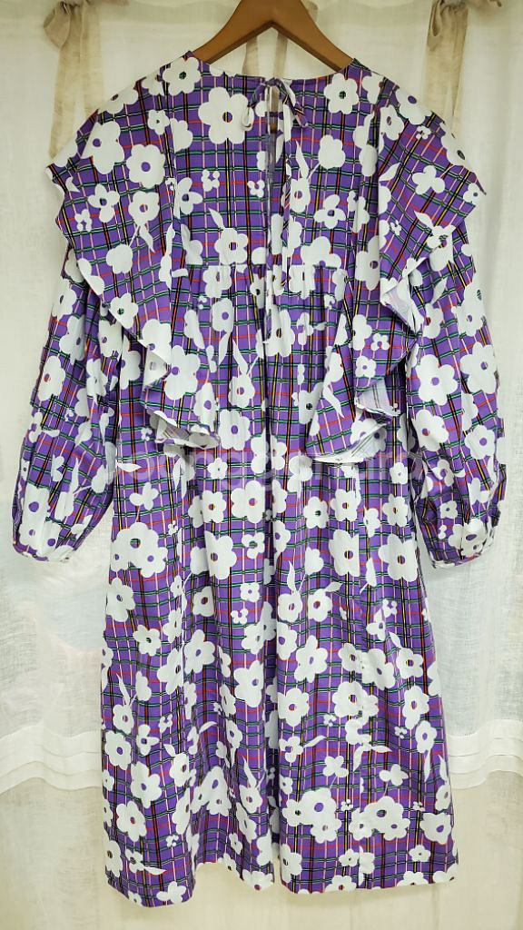 NENDLS멘들스 면혼방 셔링롱원피스free/쎄컨웨어--7