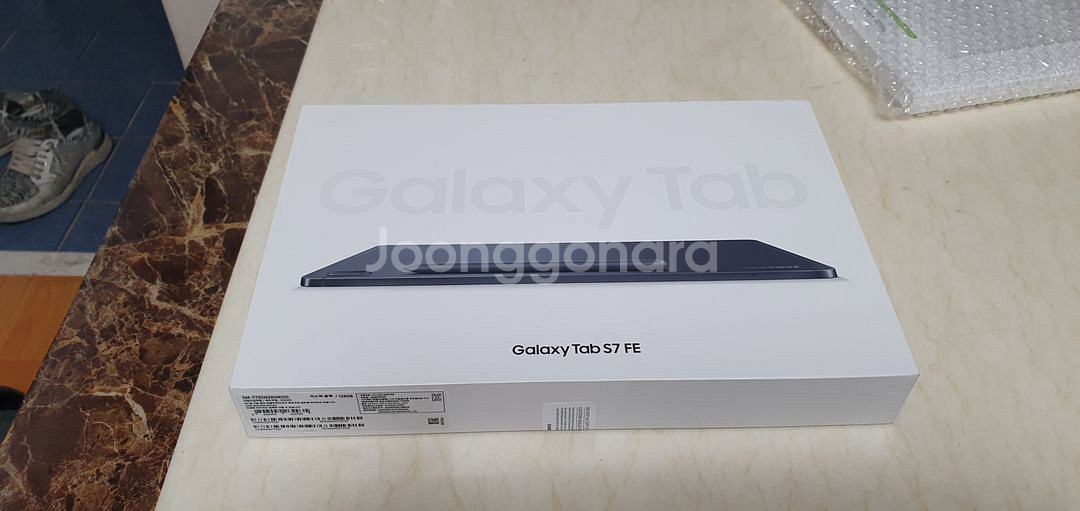 갤럭시탭S7 FE LTE 128 + 512메모리--4