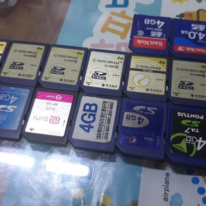 SD 메모리카드 4기가 각 4천