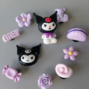 산리오 쿠로미 지비츠 10pcs