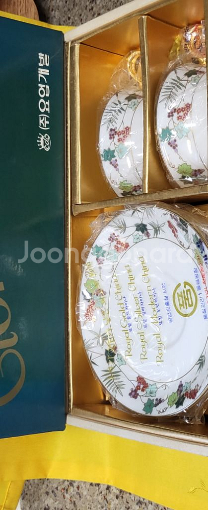 빈티지 요업개발 포도커피잔2조일괄(무배송)--8