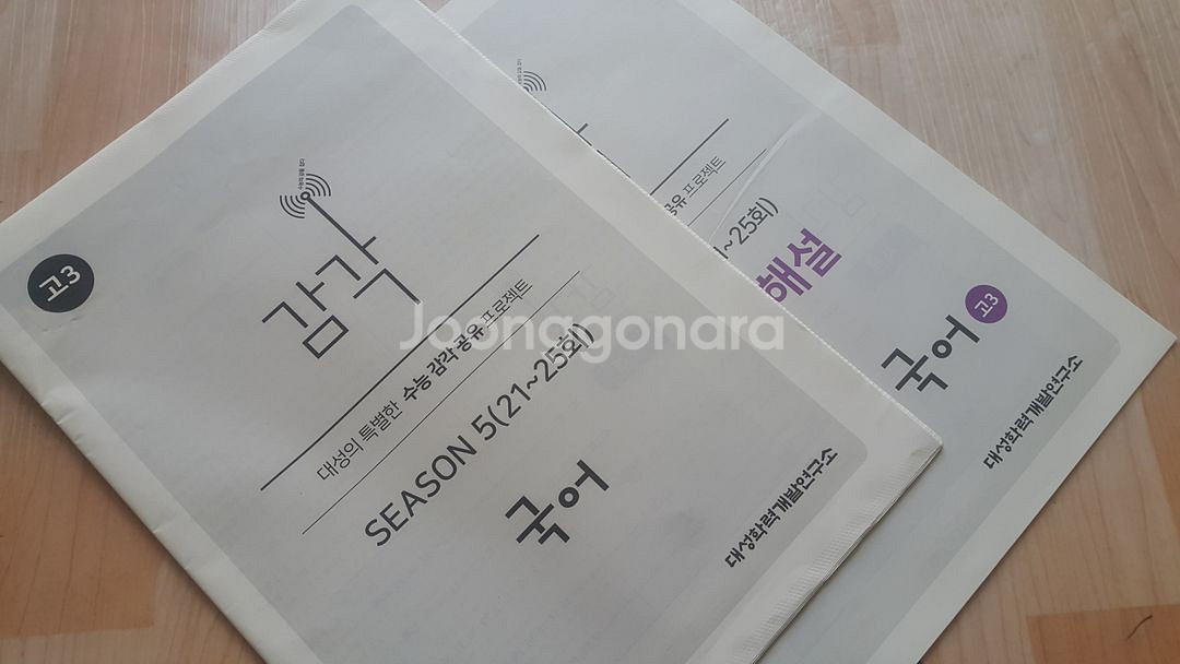 대성학원 국어 대성 감각 시즌5 국어--6