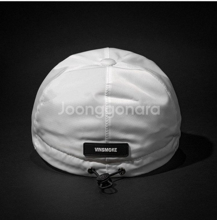 빈스모크 볼캡 모자 흰색 새상품 판매해요--8