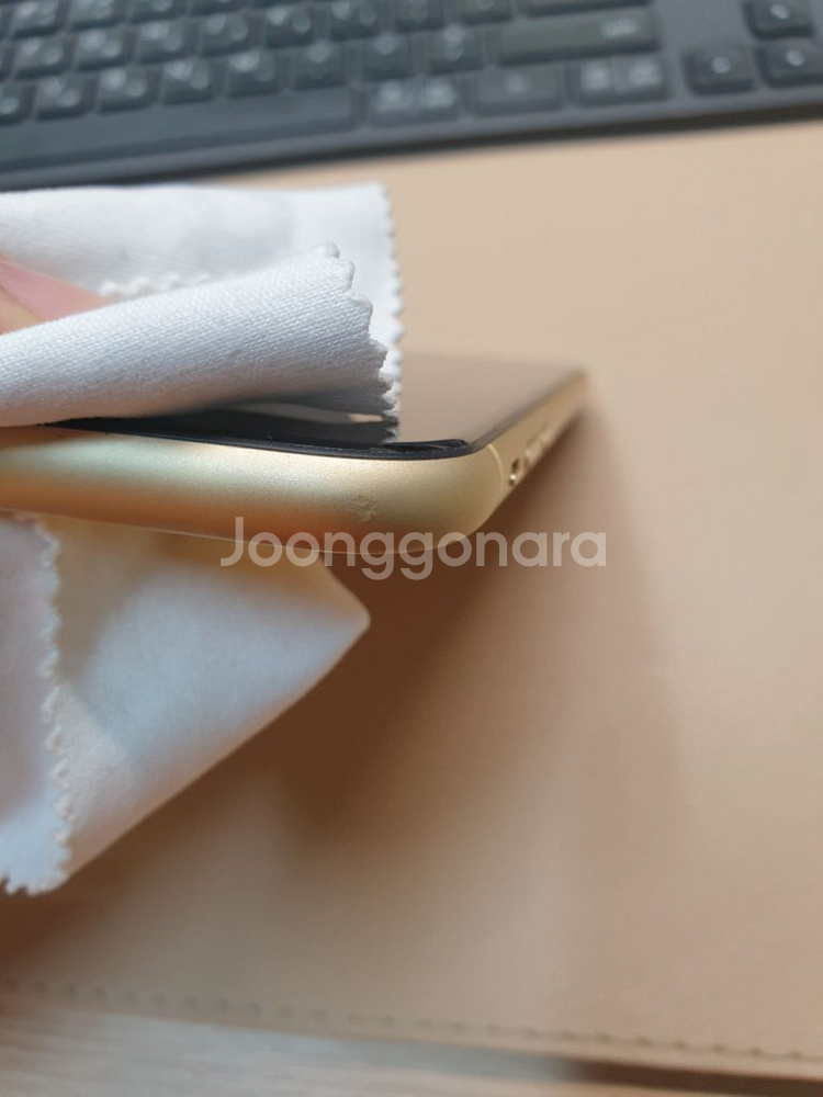 아이폰xr 128g 옐로우 노랑 배터리90%--7